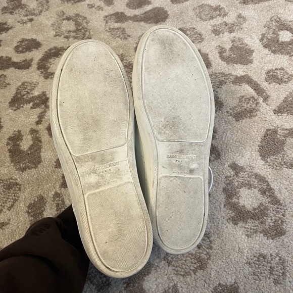 Saint Laurent mens sneakers size 44.5 , white - Picture 7 of 7